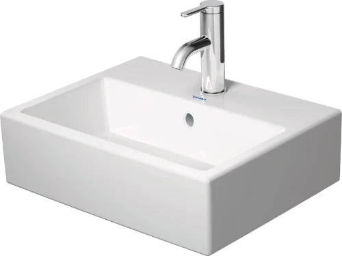 Duravit Vero Air lave-mains 450 x 350 mm - blanc - avec trou de robinet - avec trop-plein - poli