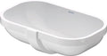 Duravit D-code lavabo sous plan 495 x 290 mm - blanc - sans trou de robinet - avec trop-plein
