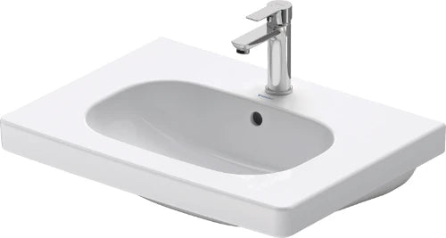 Duravit D-Code lavabo 650 x 480 mm - blanc - avec trou de robinet - avec trop-plein