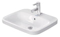 Duravit DuraStyle lavabo encastré 560 x 455 mm - blanc - avec trou de robinet - avec trop-plein