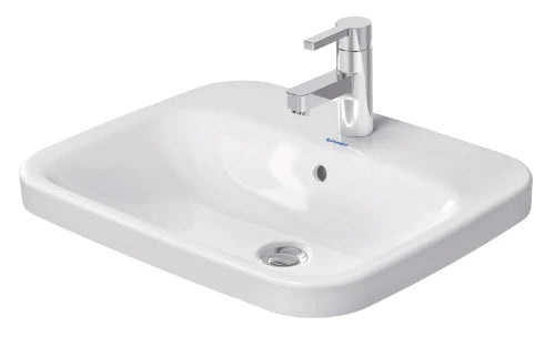 Duravit DuraStyle lavabo encastré 560 x 455 mm - blanc - avec trou de robinet - avec trop-plein