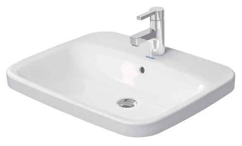 Duravit DuraStyle lavabo encastré 615 x 495 mm - blanc - avec trou de robinet - avec trop-plein
