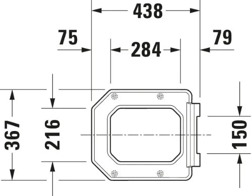 Duravit 1930 abattant - blanc - softclose - charnière chromé