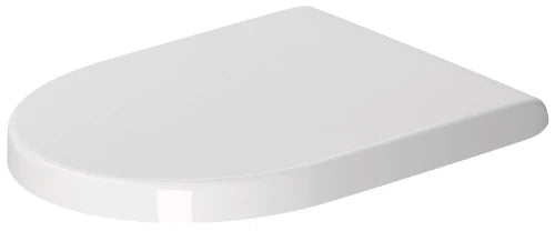 Duravit Starck 3 Vital abattant - blanc - sans softclose - charnière inox en 1 pièce