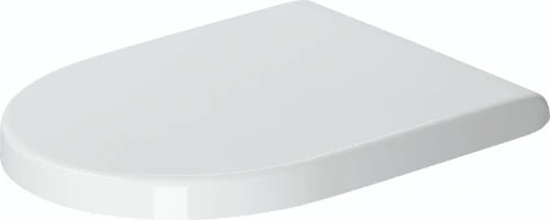 Duravit Starck 3 abattant - blanc - softclose - charnière inox - quick release