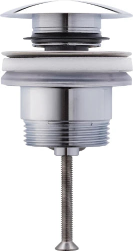 BONDE DURAVIT chrome CLAPET POUSSOIR -