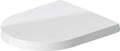 Duravit Me by Starck compact abattant - blanc - softclose - charnière inox