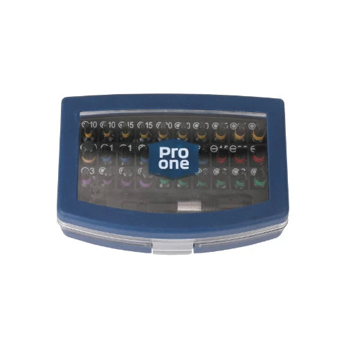 ProOne Tools set d'embouts pour tournevis à chocs - 32 pièces