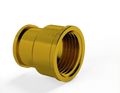 ProOne Brassline laiton manchon réduit FF 4/4 x 3/4 (sachet 5pcs) - prix par pièce - uniquement pour l'eau