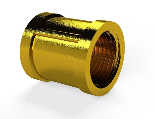 ProOne Brassline laiton manchon FF 6/4 x 6/4 (sachet 5pcs) - prix par pièce - uniquement pour l'eau