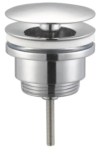 ProOne crépine lavabo 5/4 chromé - sans trop-plein - ouvert