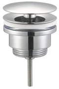 ProOne crépine lavabo 5/4 chromé - sans trop-plein - ouvert