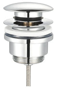 ProOne crépine lavabo push-up/down 5/4 - chromé - fermable