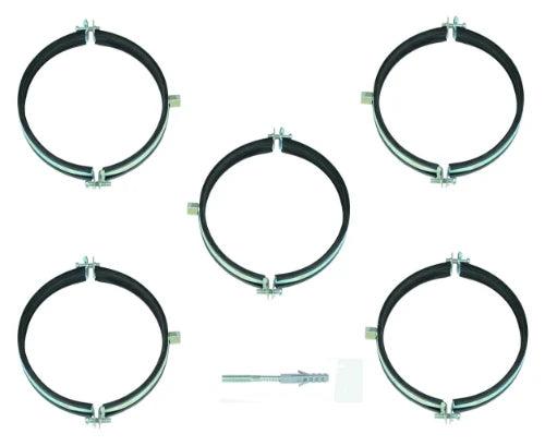 VAILLANT bevestigingsbeugels (set v 5st) alu/pp 110-160mm