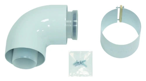 Vaillant RGA concentrique PP/acier coude 90° 60/100 mm - prix par pièce