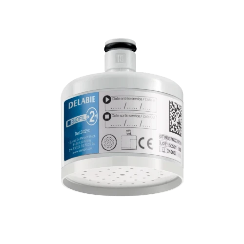 Delabie BIOFIL filtre robinet 2M stérile avec jet de pluie