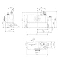 Grundfos Sololift 2 broyeur WC-3 - blanc - pour toilet avec 3 raccordements supplémentaires