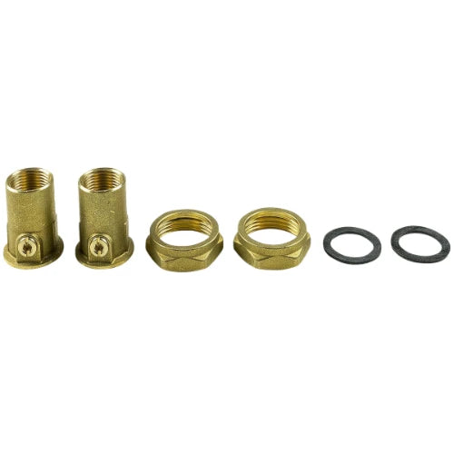 Grundfos raccord vanne5/4 F X 3/4 F p/circulateur p/ditribution eau chaude sanitaire -2pièces