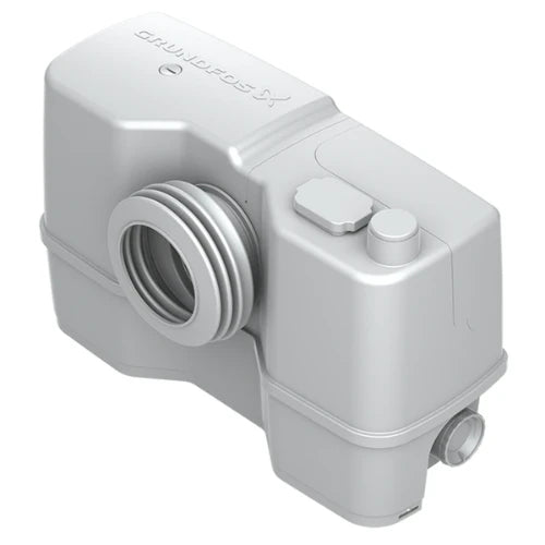 Grundfos Sololift 2 broyeur WC-3 - blanc - pour toilet avec 3 raccordements supplémentaires