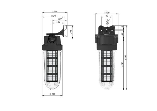 Cintropur Smart Line SL240 filtre à eau 4/4 x 4/4 - 25 micron - débit 4500 l/h