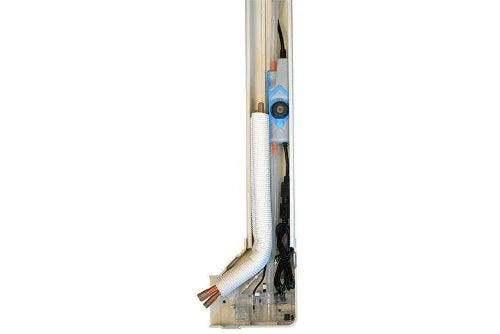 Blue diamond Microblue mcb-res-f avec canal speediduct, blanc - 800x70x65 mm