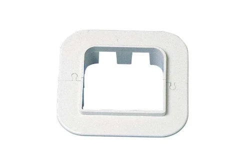 SpeediDuct 70x65  rosace murale  70 mm blanc