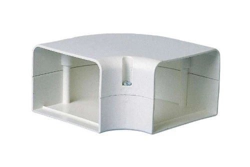 SpeediDuct 70x65 coude plat 90° - 70 mm blanc