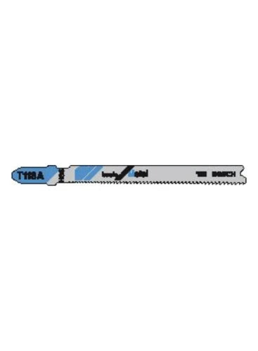 Bosch T lame de scie sauteuse T118A basic thin metal - prix par set de 5 pièces