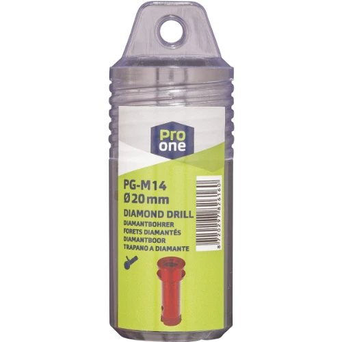 ProOne PG foret diamant pour carrelage pour meuleuse d'angle - M14 x 20 mm