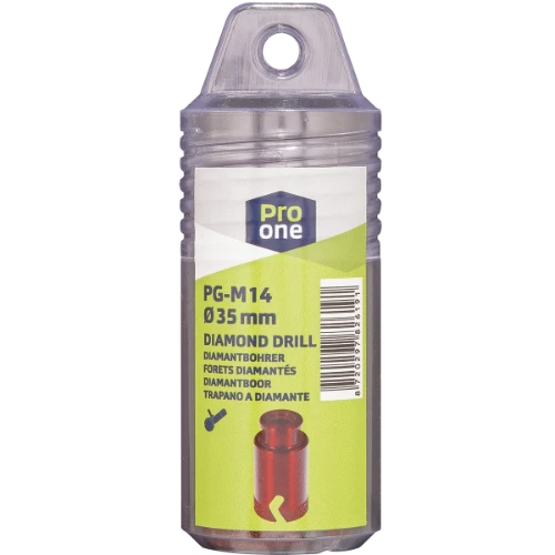 ProOne PG foret diamant pour carrelage pour meuleuse d'angle - M14 x 35 mm