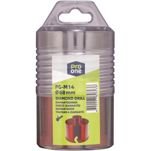 ProOne PG foret diamant pour carrelage pour meuleuse d'angle - M14 x 68 mm