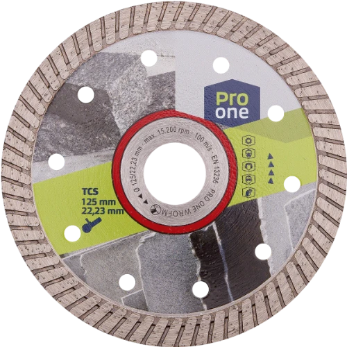 ProOne TCS disque diamant 125 x 22,23 mm