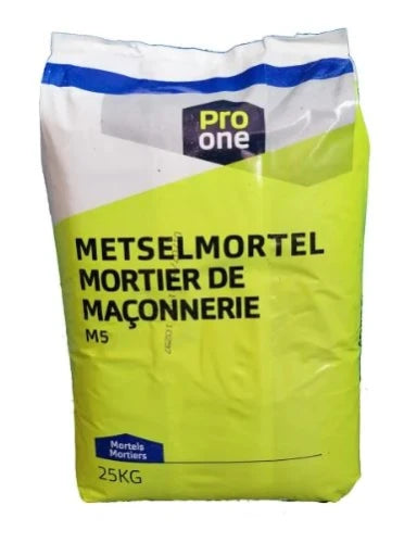 ProOne Mortier de maçonnerie (prix par sac de 25kg)