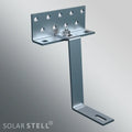 BluBase Classic crochet de toit réglable - inox