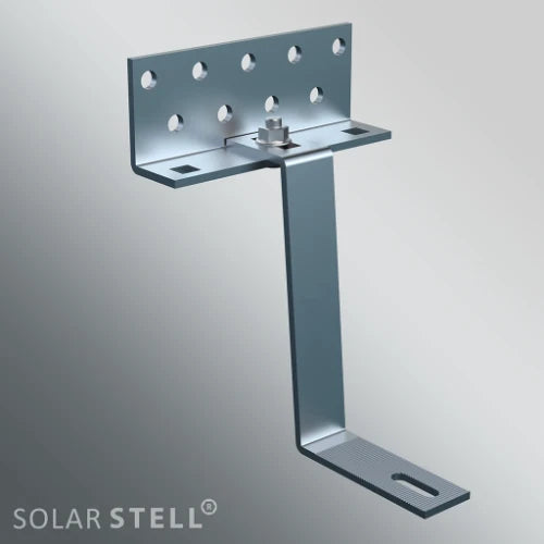 BluBase Classic crochet de toit réglable - inox