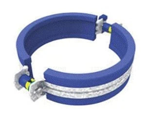 Wavin AS+ PP galva collier avec isolation M8/M10 75 mm