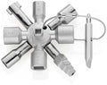 Knipex clé universelle'Twinkey' pour armoires de commande