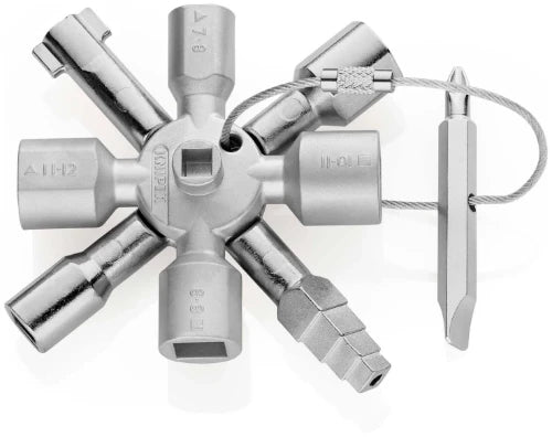 Knipex clé universelle'Twinkey' pour armoires de commande