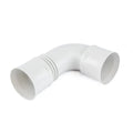 BEGETUBE Profi-Air Classic bocht 90° voor ronde ventilatiebuis ø 75 mm - nieuw model.