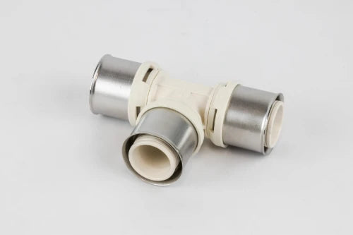 Begetube (88440300) PPSU raccord à sertir synthétique té 90° FFF 40 x 40 x 40 mm