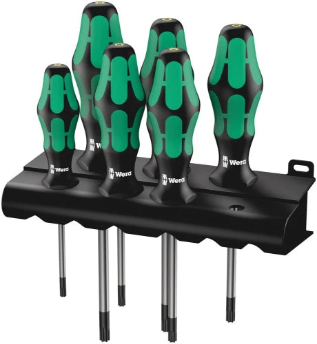 Wera 367/6 TORX® BO Kraftform set de tournevis + support