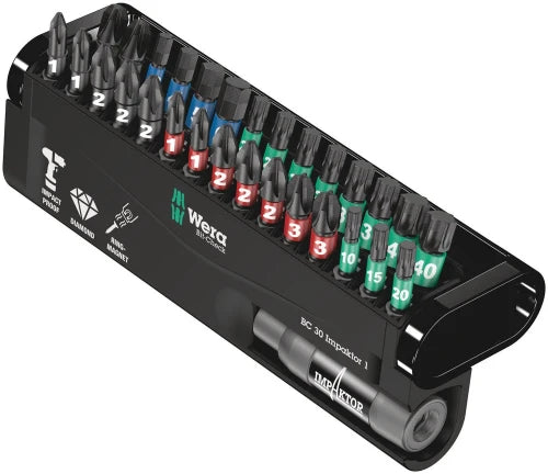 Wera Bit-Check Impaktor assortiment de bits (30-pièces)