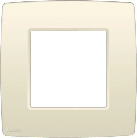 Niko plaque simple - crème