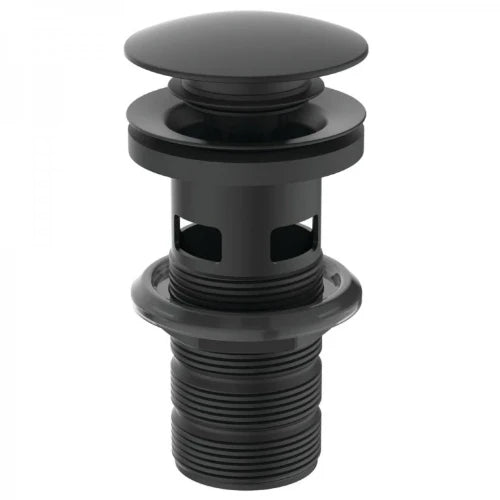 Ideal Standard Atelier Collections vidage clic-clac avec trop-plein - Silk Black
