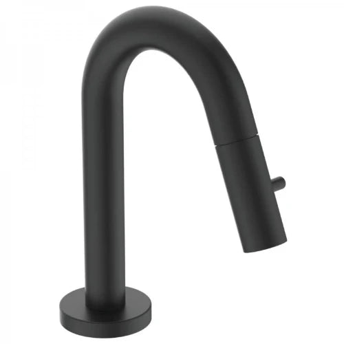 Ideal Standard IdealStream robinet eau froide - avec bec haut 125 mm - Silk Black
