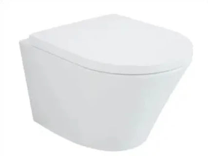 Procasa Mezzo wc suspendu PACK compact 470 mm avec siège softclose et quickrelease - blanc
