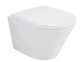 Procasa Mezzo wc suspendu PACK compact 470 mm avec siège softclose et quickrelease - blanc