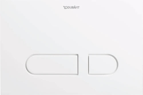 Duravit durasystem plaque de commande a1 p. wc, mat.synth. blanc