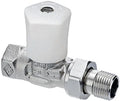 Heimeier Mikrotherm handbediend radiatorkraan recht 1/2"