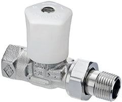 Heimeier Mikrotherm handbediend radiatorkraan recht 1/2"